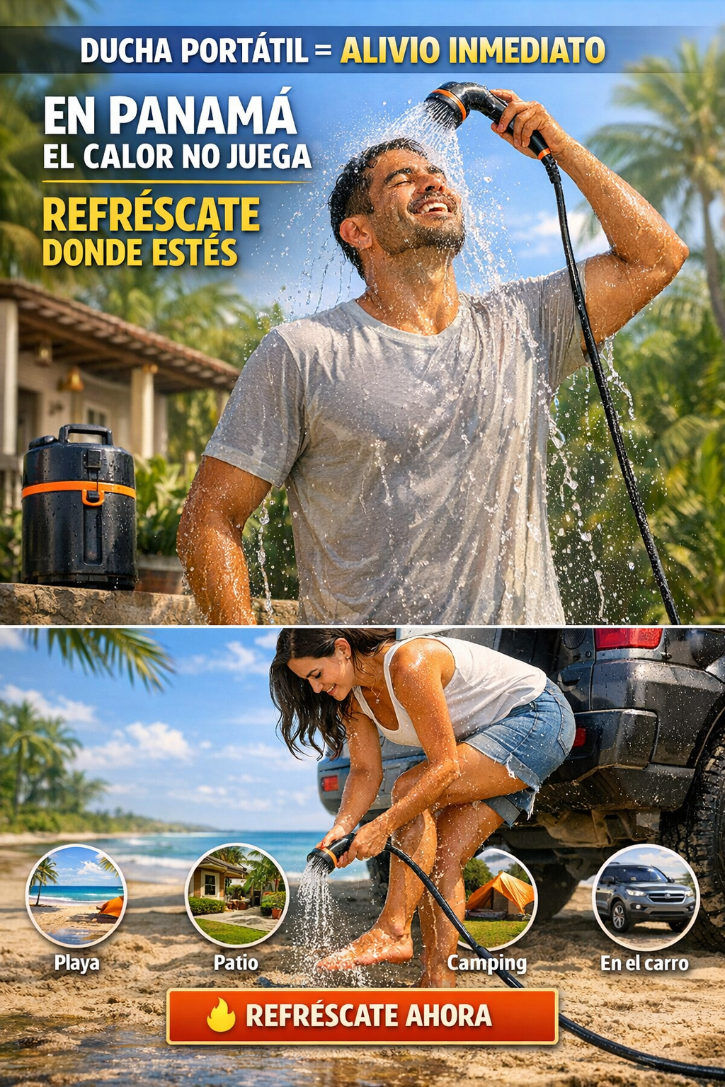 DUCHA PORTATIL